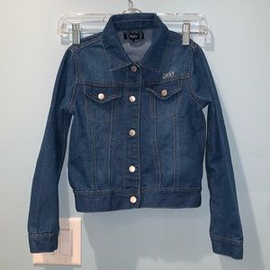 DKNY Girls Denim Jacket Size 7